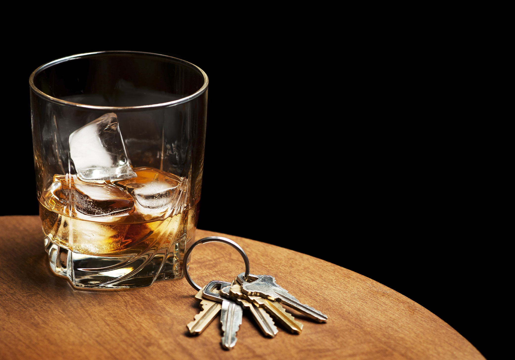 Alcohol and keys