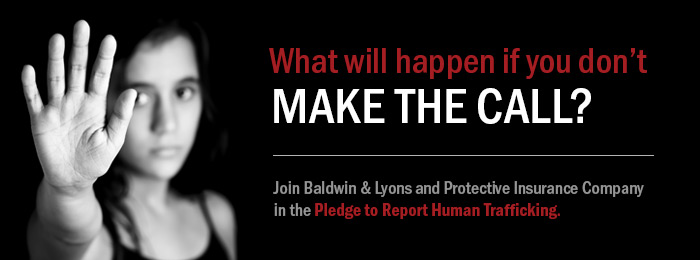 Pledge To Report Human Trafficking
